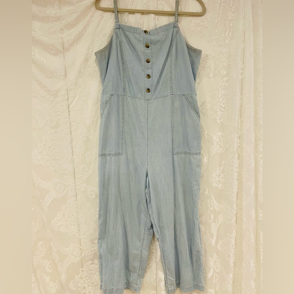 Chambray Romper
